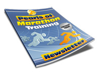 Marathon running newsletter